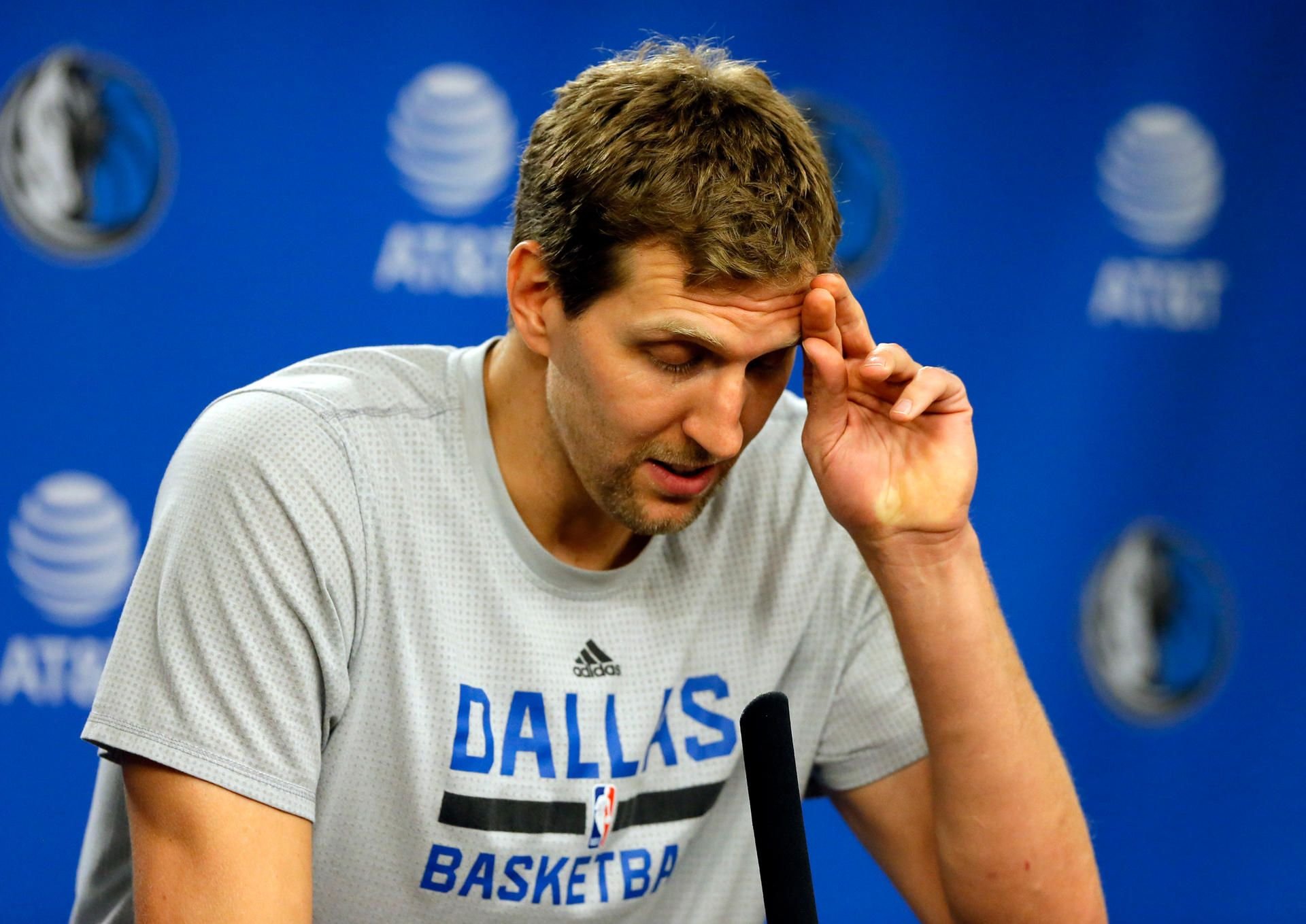 Dirk Nowitzki von den Dallas Mavericks.