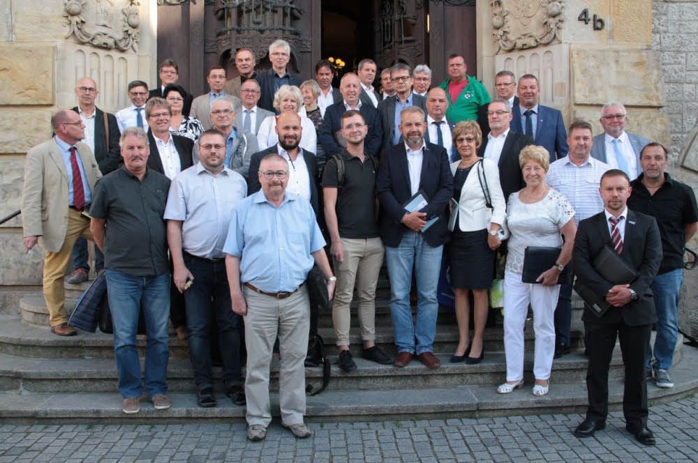 Der neue Stadtrat von Dessau-Roßlau hat sich am Mittwochabend konstituiert.