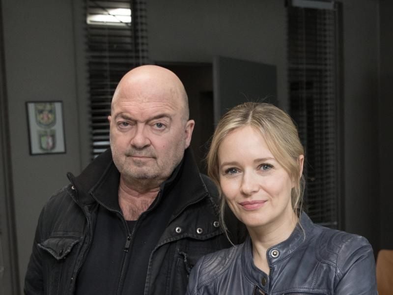 Die Schauspieler Florian Martens und Stefanie Stappenbeck sind „Ein starkes Team”. Foto: Jörg Carstensen