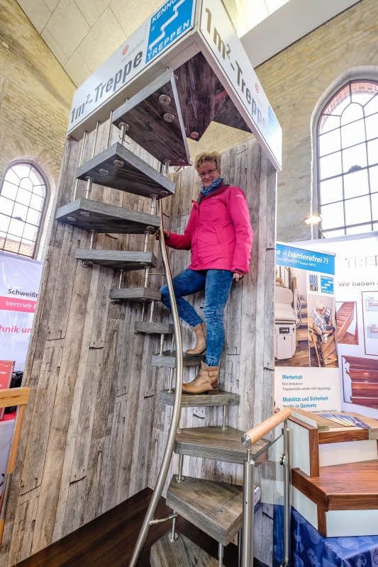 Von Beginn an dabei ist die Firma Treppen-Pichert.