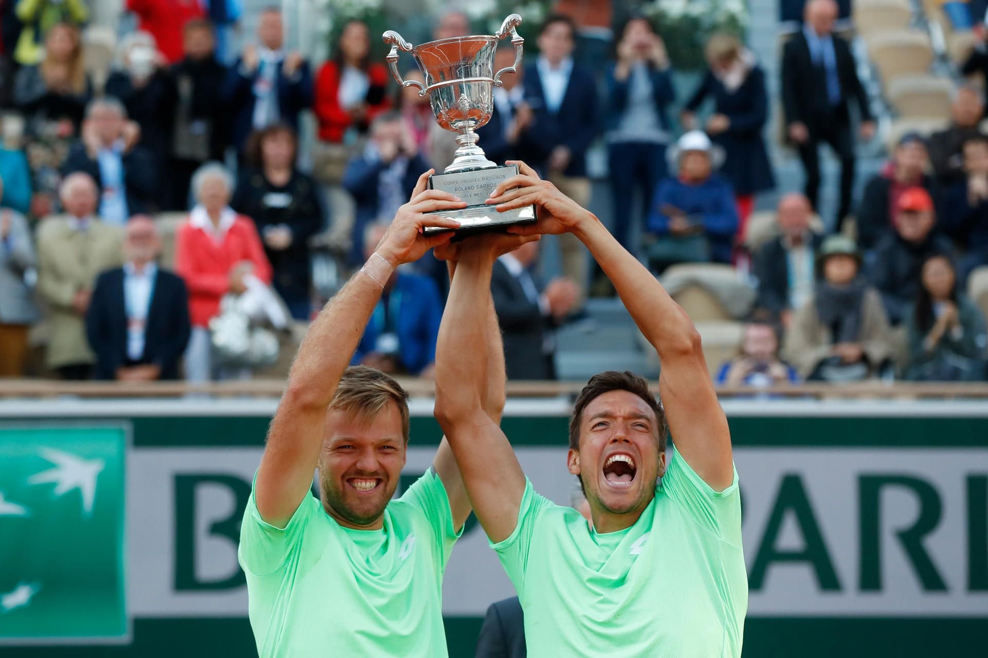 Andreas Mies und Kevin Krawietz haben überraschend die French Open gewonnen.