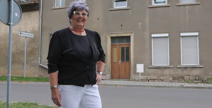 Margret Hexel weiß viel zu erzählen über Großgörschens Häuser.