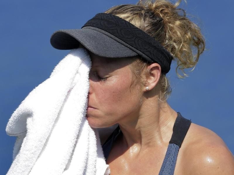 Scheiterte in Peking: Laura Siegemund. Foto: Seth Wenig/AP