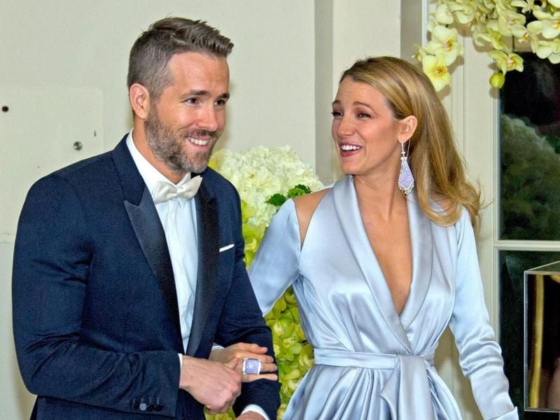 Ryan Reynolds und Blake Lively freuen sich über ein Mädchen. Foto: Ron Sachs