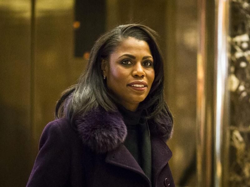 Omarosa Manigault Newman wurde durch ihre Teilnahme an Trumps Show „The Apprentice” berühmt. Foto: John Taggart/Bloomberg Pool