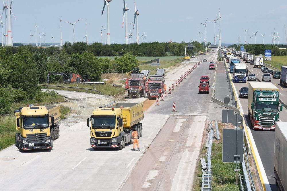 Die Anschlussstelle Naumburg der A 9 Richtung München war in den vergangenen anderthalb Wochen gesperrt und wurde umgebaut.