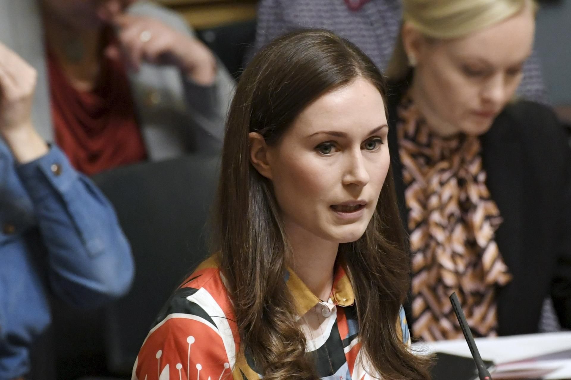 Finnlands Ministerpräsidentin Sanna Marin
