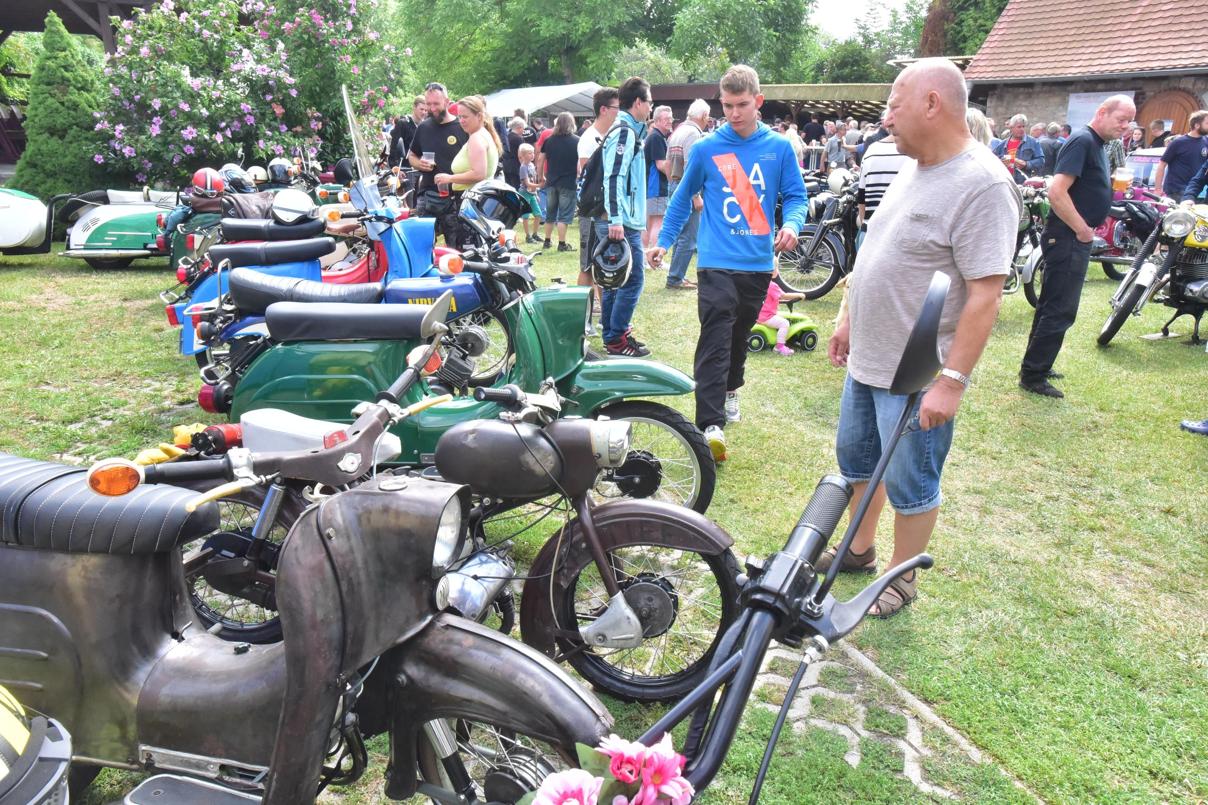 Das Oldtimer-treffen in Großkorbetha.
