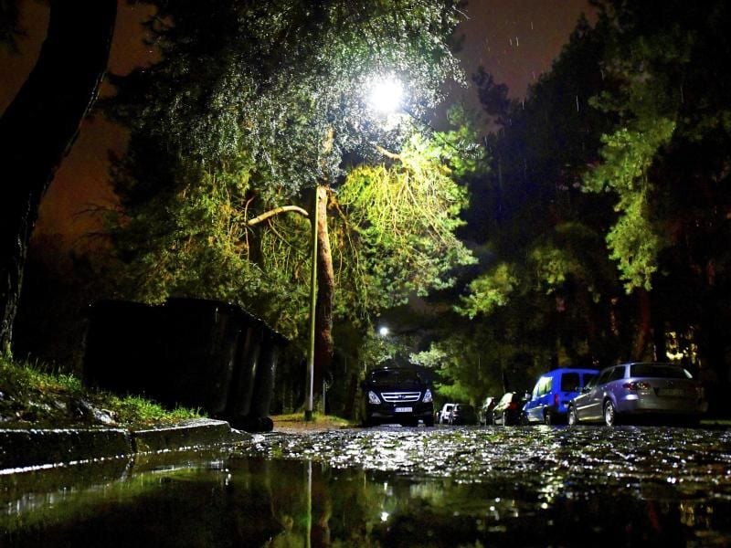 Die Schepp Allee in Darmstadt, wo ein Afghane seine Ex-Freundin mit mehreren Messerstichen schwer verletzt haben soll. Foto: André Hirtz/Archiv