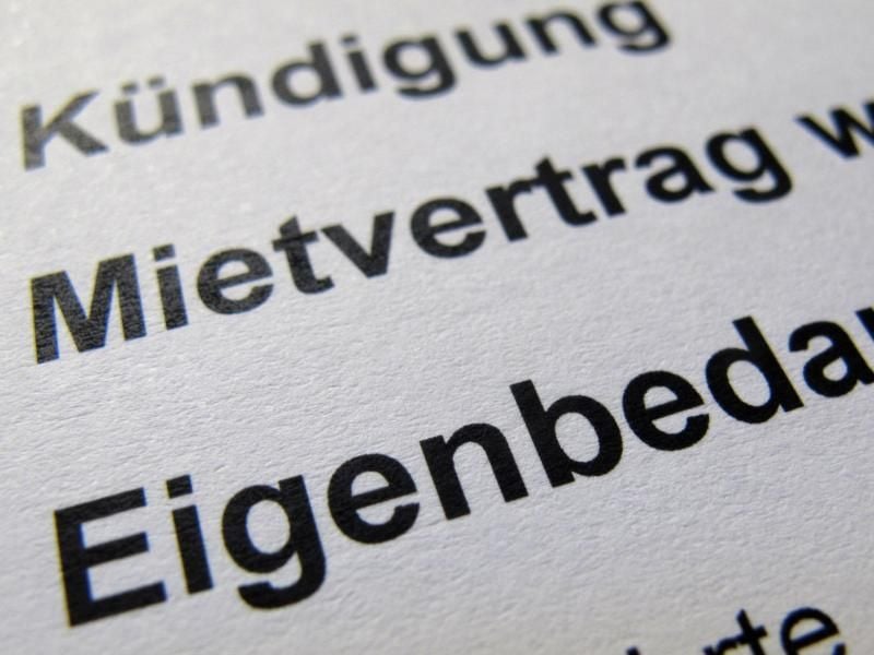 Für eine Kündigung wegen Eigenbedarfs müssen einige Kriterien erfüllt sein. Foto: Stephan Jansen/dpa