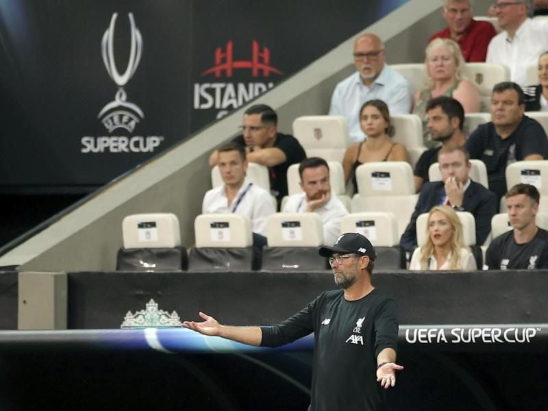 Liverpools Trainer Jürgen Klopp hadert mit der Abseitsregel. Foto: AP
