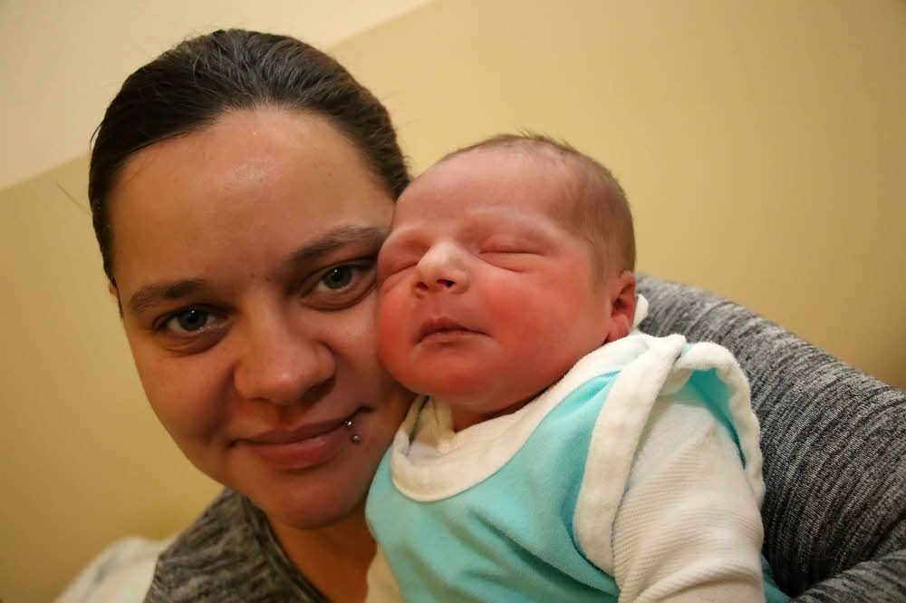 Neujahrsbaby Ben Lennox ist das vierte Kind von Steffi Köhler aus Wallhausen.