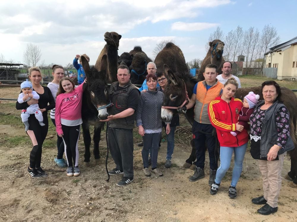 Vier Generationen Zirkusfamilie: Die Mitglieder des Zirkus Altoff Köllner dürfen ihr Winterquartier in Micheln nicht verlassen. Die Existenz ist bedroht.