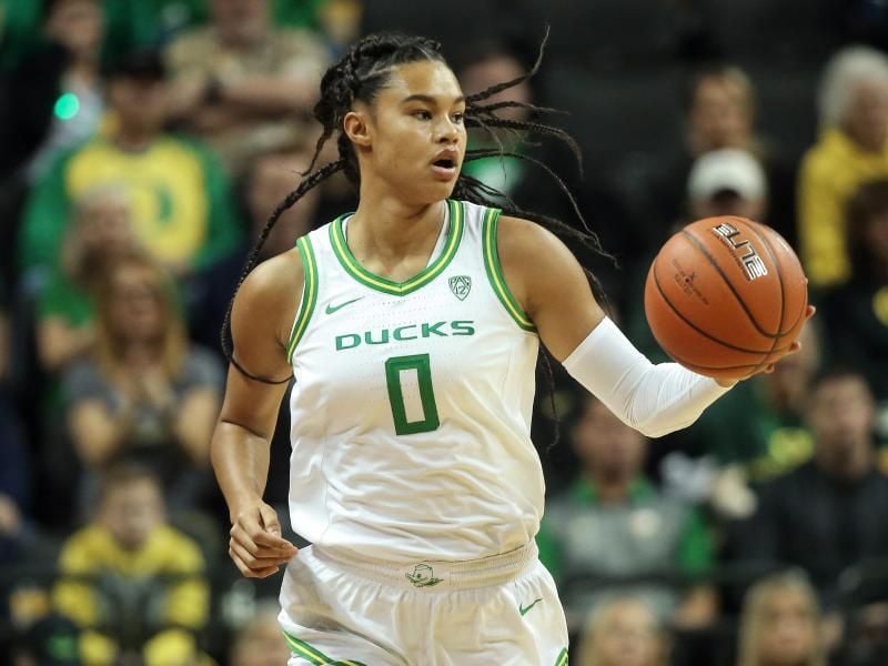 Feiert ihren Einstand in der WNBA: Satou Sabally. Foto: Eric Evans/Wasserman Media Group/dpa