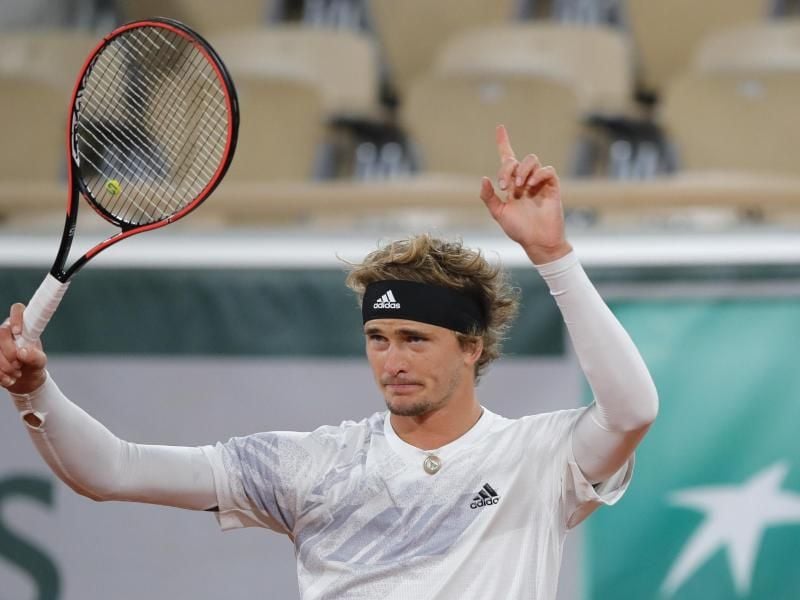 Kämpfte sich über fünf Sätze in die dritte Runde in Paris: Alexander Zverev. Foto: Christophe Ena/AP/dpa