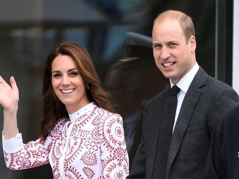 Prinz William und Herzogin Kate fliegen meist sofort die Herzen der Menschen zu - nicht nur in Großbritannien. Foto: Str