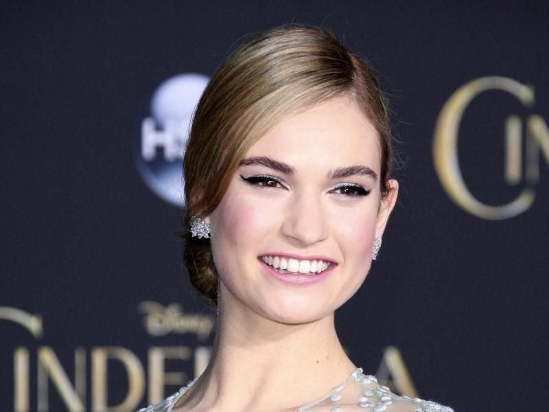 Lily James bei der Premiere von Disney's 'Cinderella' in Hollywood. Foto: Nina Prommer