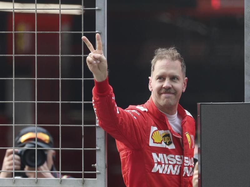 Will in Shanghai wieder auf die Pole Position: Sebastian Vettel. Foto: Ng Han Guan/AP