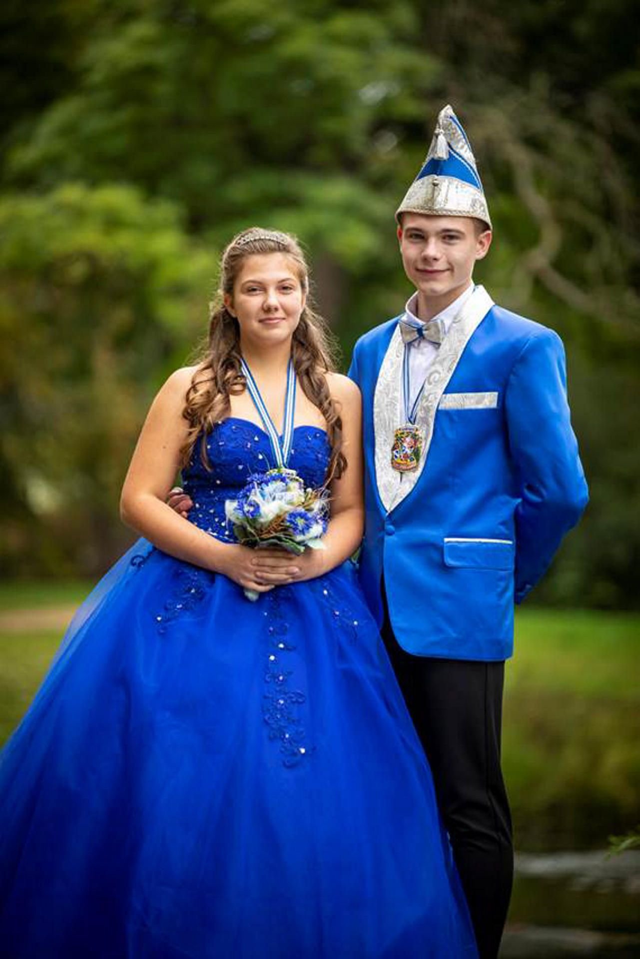 Prinzenpaar Lilliana Baschlau und Robin Pannicke
