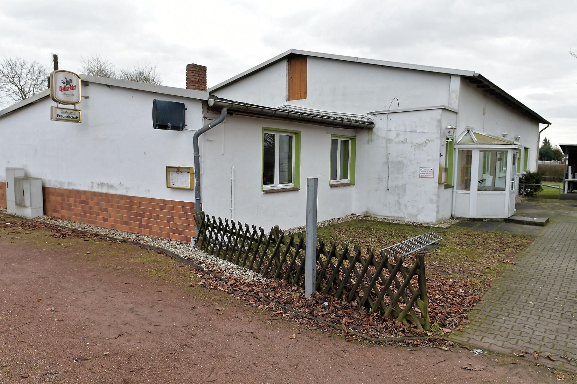 Die Gartenkneipe „Freundschaft“ hat nun geschlossen.