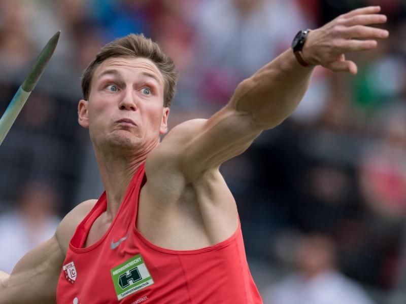 Olympiasieger Thomas Röhler sicherte sich mit seinem letzten Versuch von 88,09 Metern noch Platz zwei. Foto: Sven Hoppe