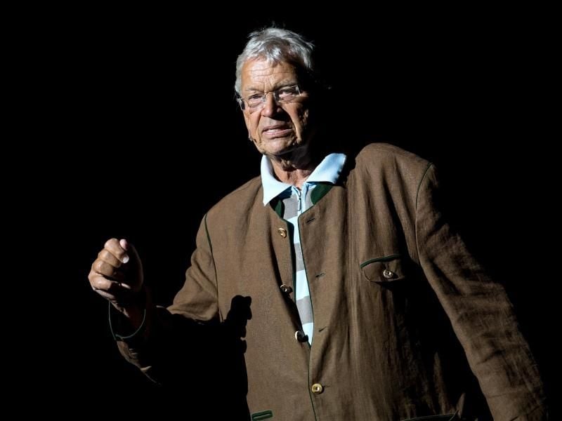 Gerhard Polt bleibt ganz gelassen: „Ich bin ja erst 78.”. Foto: Sven Hoppe/dpa