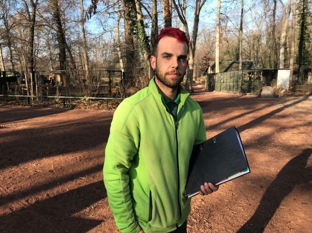 Michael Engelmann ist seit sieben Jahren Chef des Köthener Tierparks. In einem anonymen Brief werden schwere Vorwürfe gegen ihn erhoben.