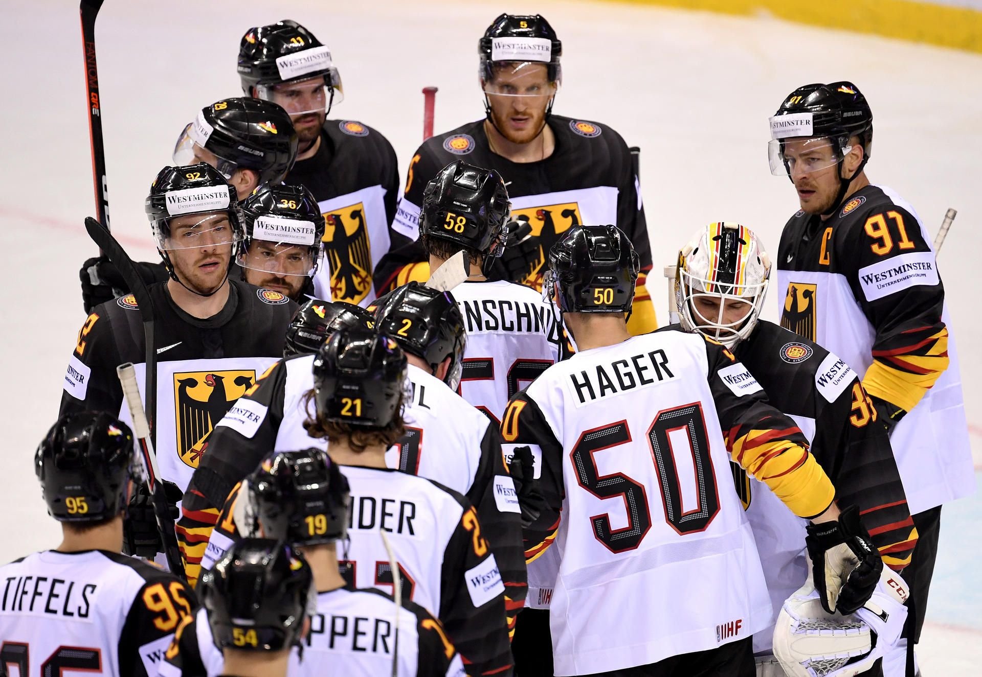 Deutschlands Eishockey-Nationalteam kämpft bei der WM in der Slowakei um Punkte.