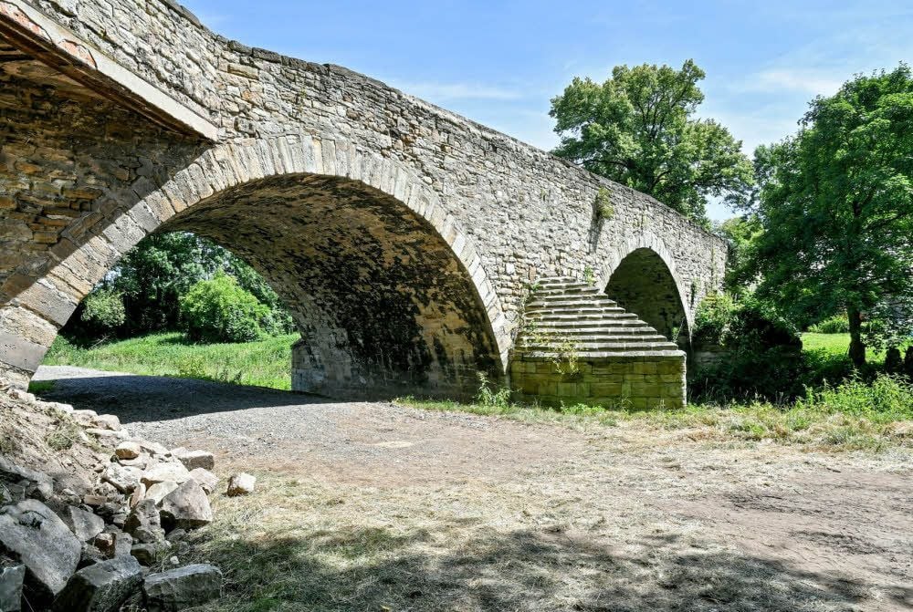 Viel Arbeit steckt in der Hohen Brücke in Merseburg.