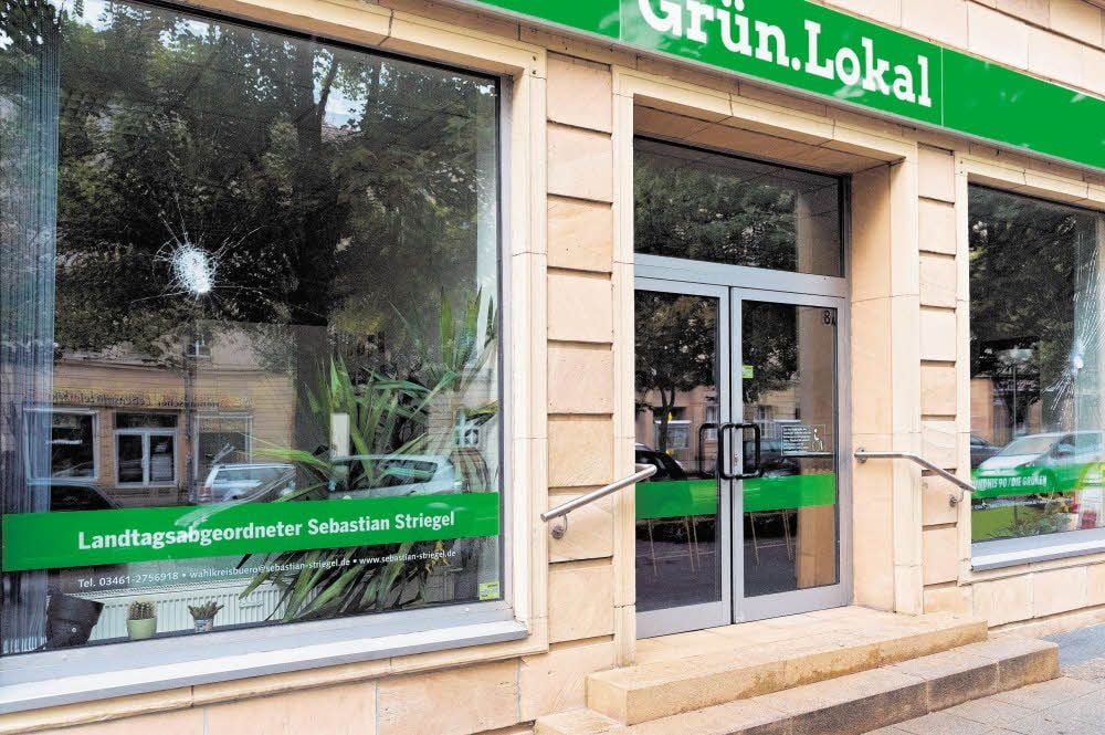 Das Wahlkreisbüro von Sebastian Striegel wurde schon öfter angegriffen.