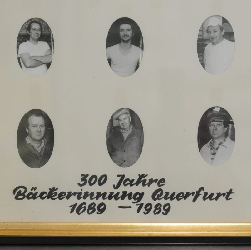 Türk Wunderlich (obere Reihe Mitte) als junger Meister. 1989 war er 28 - und bereits seit sechs Jahren selbstständig.