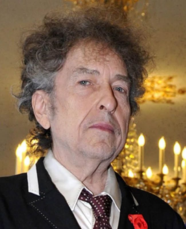 Bob Dylan am 13. November 2013 in Paris bei der Auszeichnung als Offizier der französischen Ehrenlegion