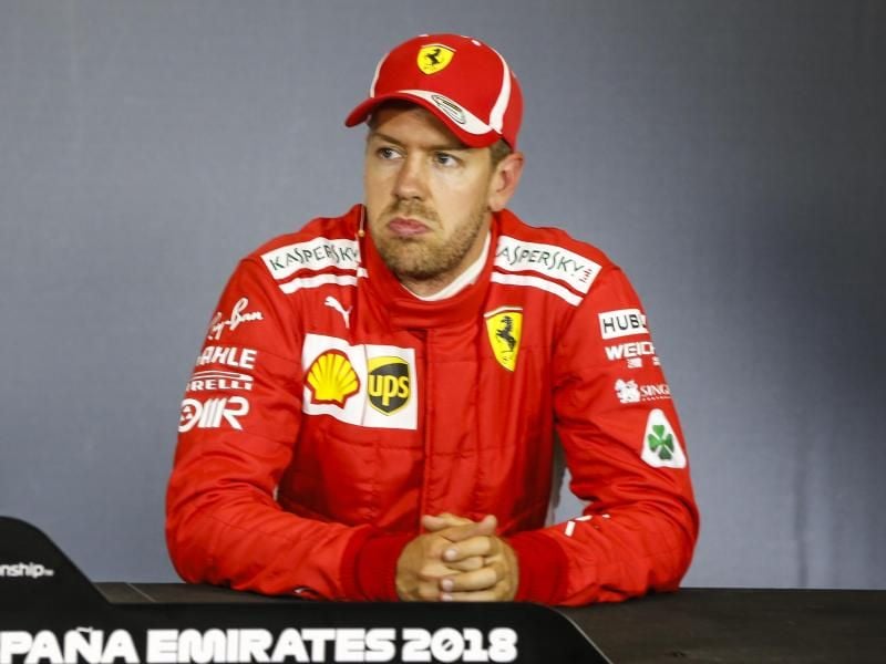 Musste sich in Barcelona mit Platz vier zufrieden geben: Ferrari-Pilot Sebastian Vettel. Foto: Gtres