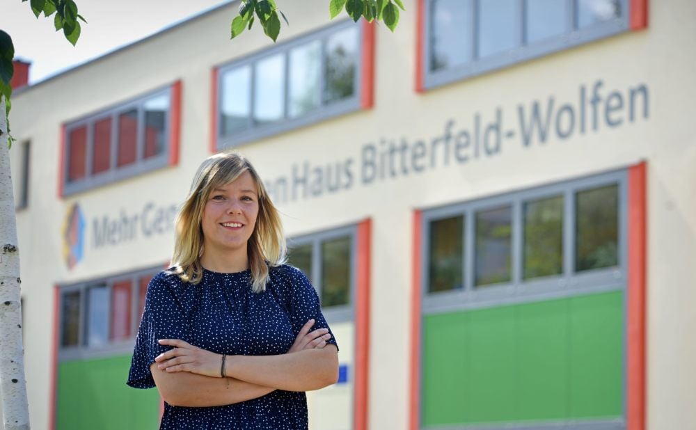 Wolfen statt Weltreise: Anna Dommert musste aus Neuseeland zurückkommen.