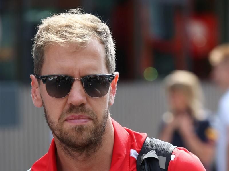 Hat wenig Hoffnungen auf einen Sieg beim Rennen in Silverstone: Sebastian Vettel. Foto: Photo4/Lapresse/Lapresse via ZUMA Press