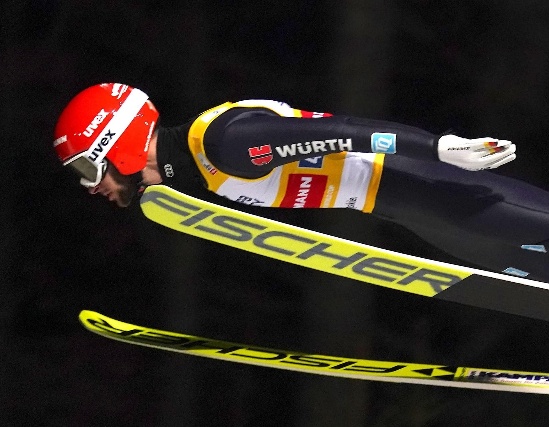 Flug zum Sieg: Skispringer Markus Eisenbichler