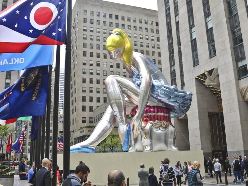 Jeff Koons hat schon immer gerne groß gedacht. Foto: Bebeto Matthews