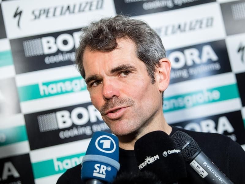 Kann weiter auf seine beiden Hauptsponsoren bauen: Bora-hansgrohe-Teamchef Ralph Denk. Foto: Matthias Balk/dpa