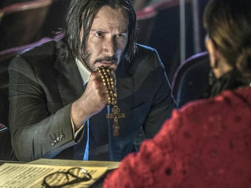 John Wick (Keanu Reeves) streift durch New Yorks Unterwelt der kaltblütigen Killer. Foto: Concorde