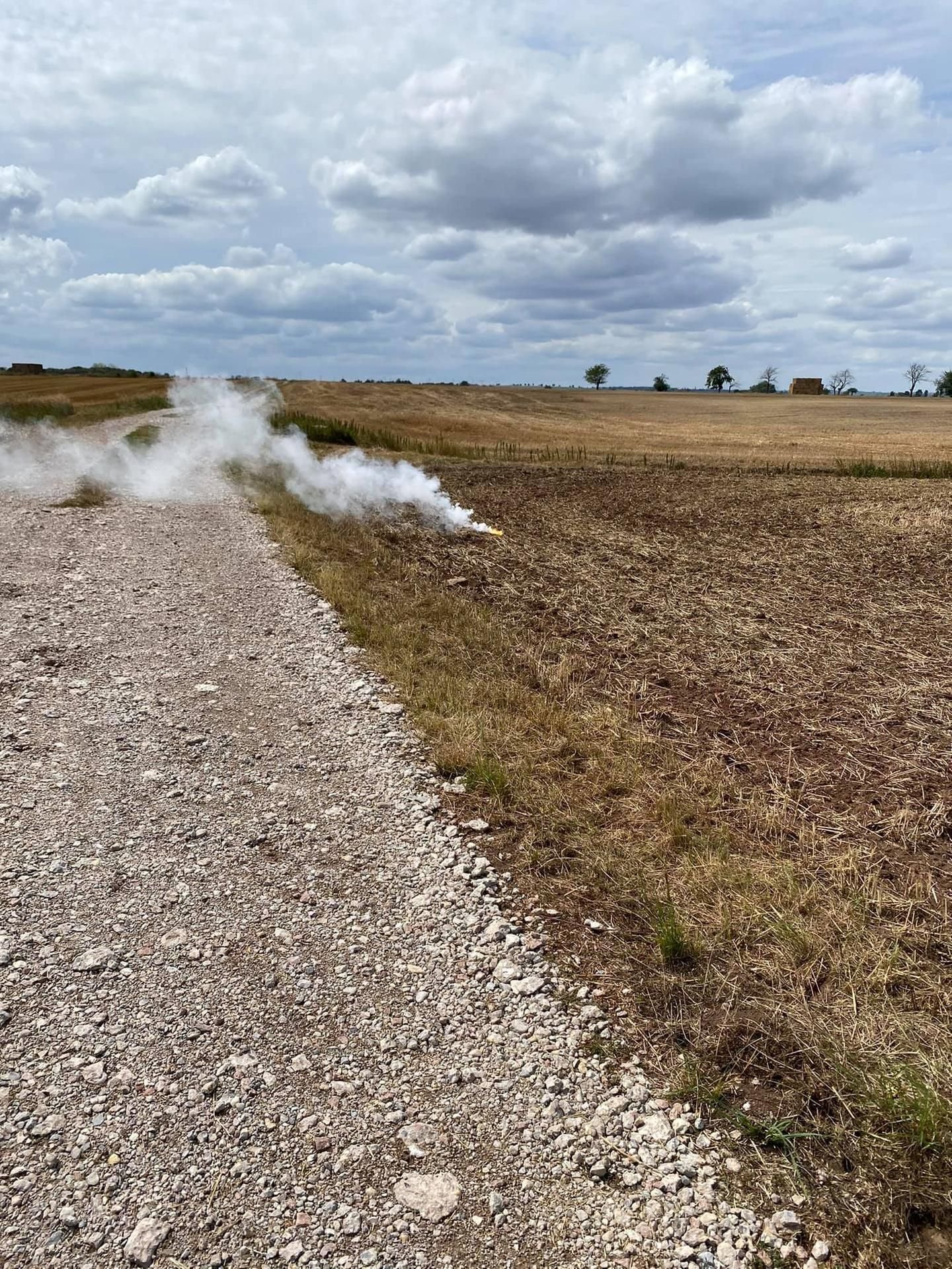 Spezialisten stellten fest, dass es sich um eine amerikanische Brandgranate, gefüllt mit weißem Phosphor, handelte.