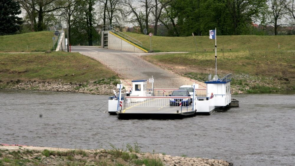 Die Elbfähre Prettin ist derzeit die einzige, die zwischen Wittenberg und Torgau in Betrieb ist.