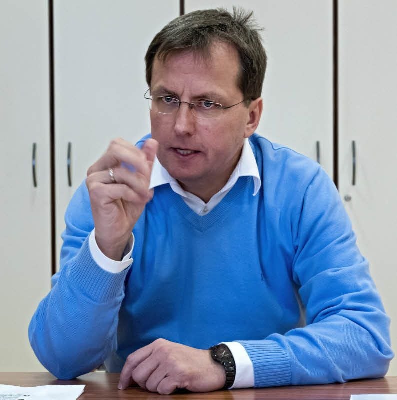 Merseburgs OB Jens Bühligen.