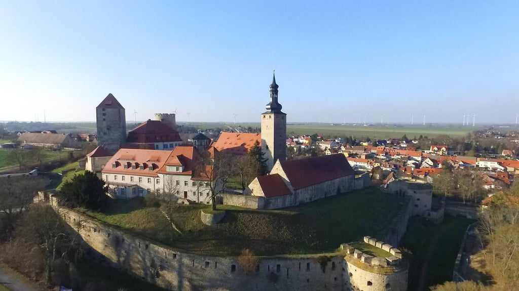 Die Burg Querfurt entstand im 10. Jahrhundert.
