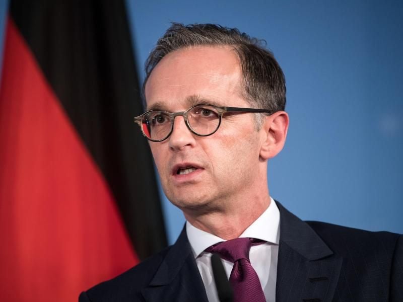 Bundesaußenminister Heiko Maas begrüßte die EM-Vergabe nach Deutschland. Foto: Bernd von Jutrczenka