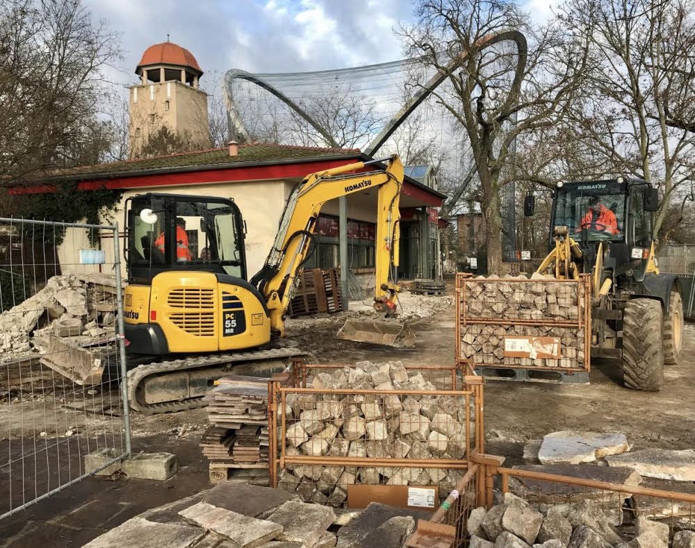 In der kommenden Woche soll die alte Gaststätte abgerissen werden.