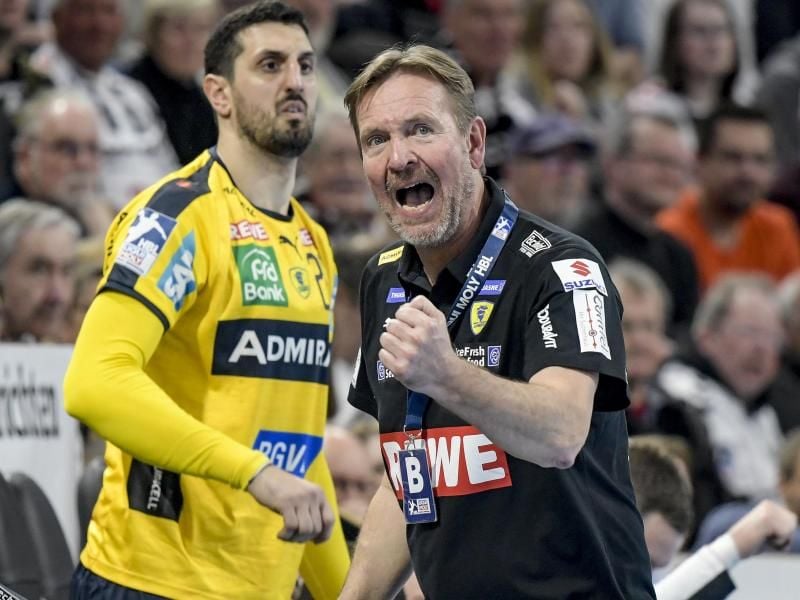 Martin Schwalb und die Rhein-Neckar Löwen spielen in der European League. Foto: Axel Heimken/dpa