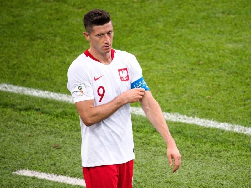Das WM-Aus ist für Robert Lewandowski und die polnische Nationalmannschaft bereits besiegelt. Foto: Petter Arvidson/Bildbyran via ZUMA Press