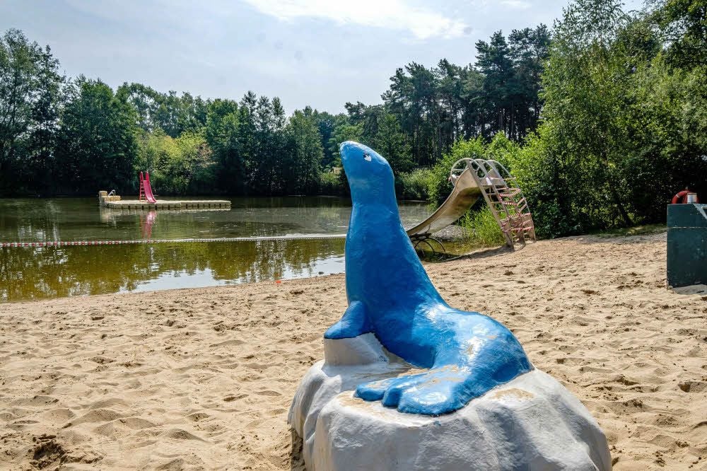 Stadtweit bekannt ist Reinsdorf für sein Strandbad. Auch in diesem Jahr funktioniert es lediglich als unbewachte Badestelle - bei freiem Eintritt.