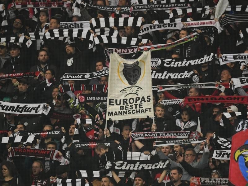 Zum letzten Gruppenspiel in der Europa League werden 17.000 Anhänger der Fankfurter Eintracht in Rom erwartet. Foto: Arne Dedert