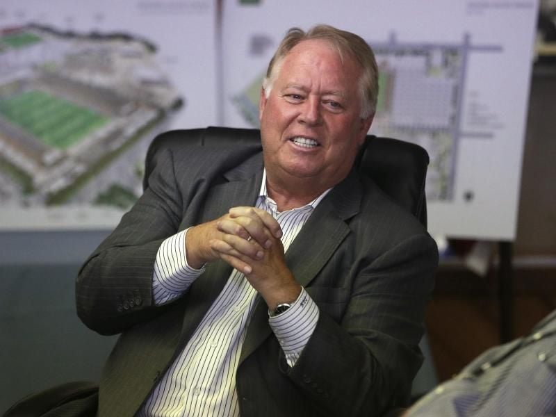 Der Besitzer des MLS-Fußballteams Real Salt Lake, Dell Loy Hansen. Foto: Rick Bowmer/AP/dpa